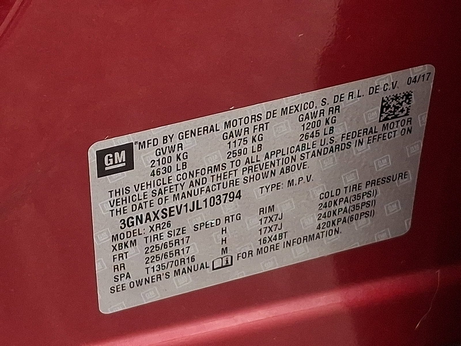 Used 2018 Chevrolet Equinox LT image 29