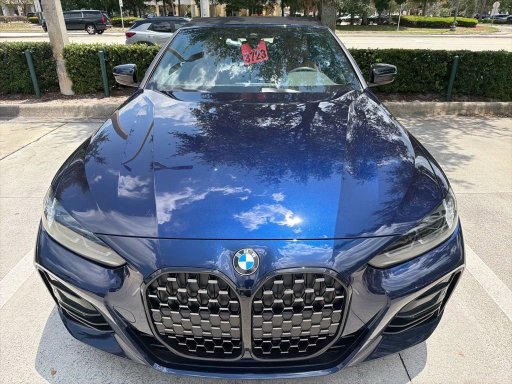 Used 2022 BMW 430i Convertible w/ M Sport Package RWD image 2