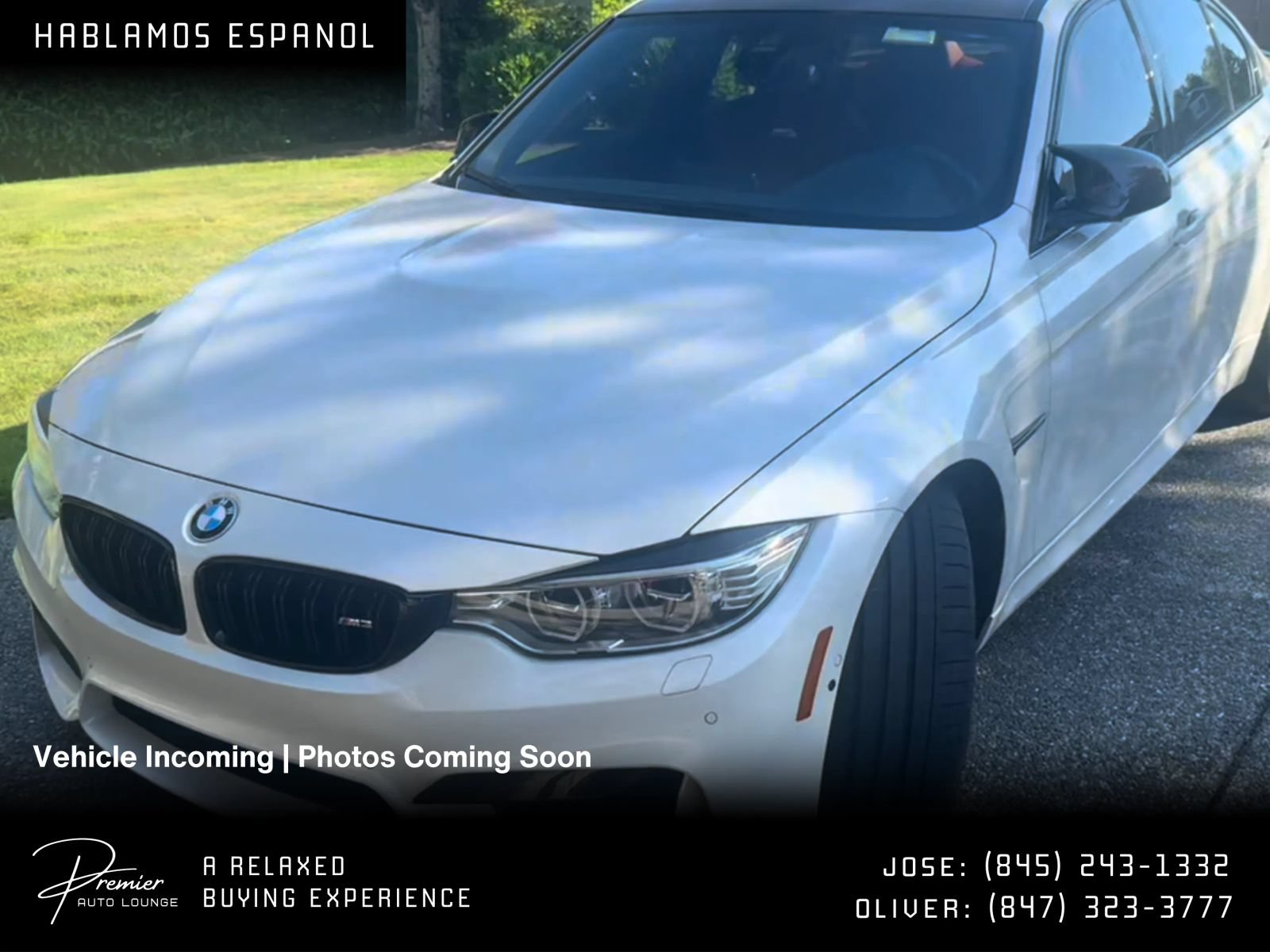 Used 2017 BMW M3 RWD image 1