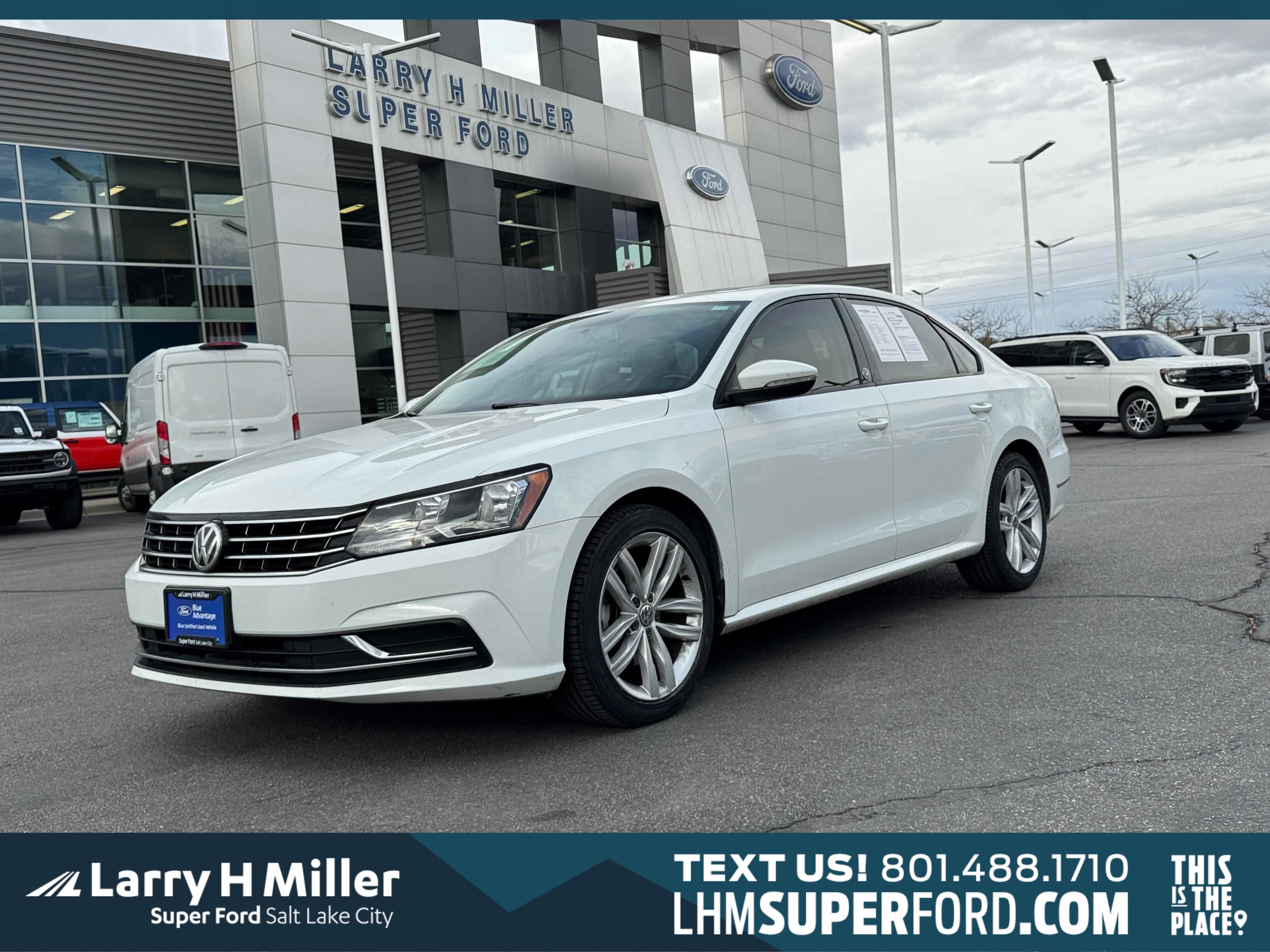 Used 2019 Volkswagen Passat 2.0T Wolfsburg w/ Wheels & Sunroof Package