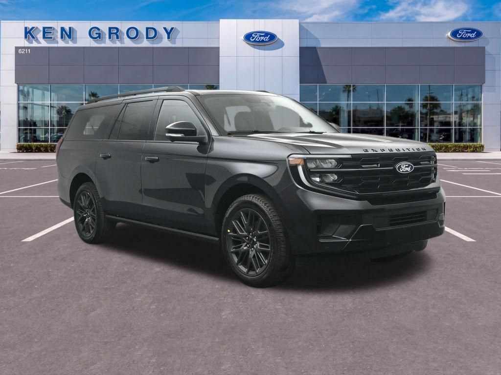 New 2027 Ford Expedition Max Platinum w/ Stealth Appearance Package AWD/4WD 360° Tour