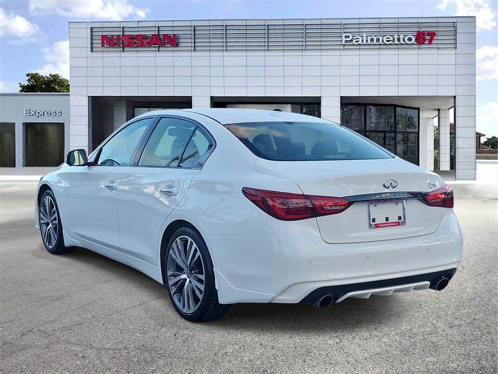 Used 2023 INFINITI Q50 Sensory image 4