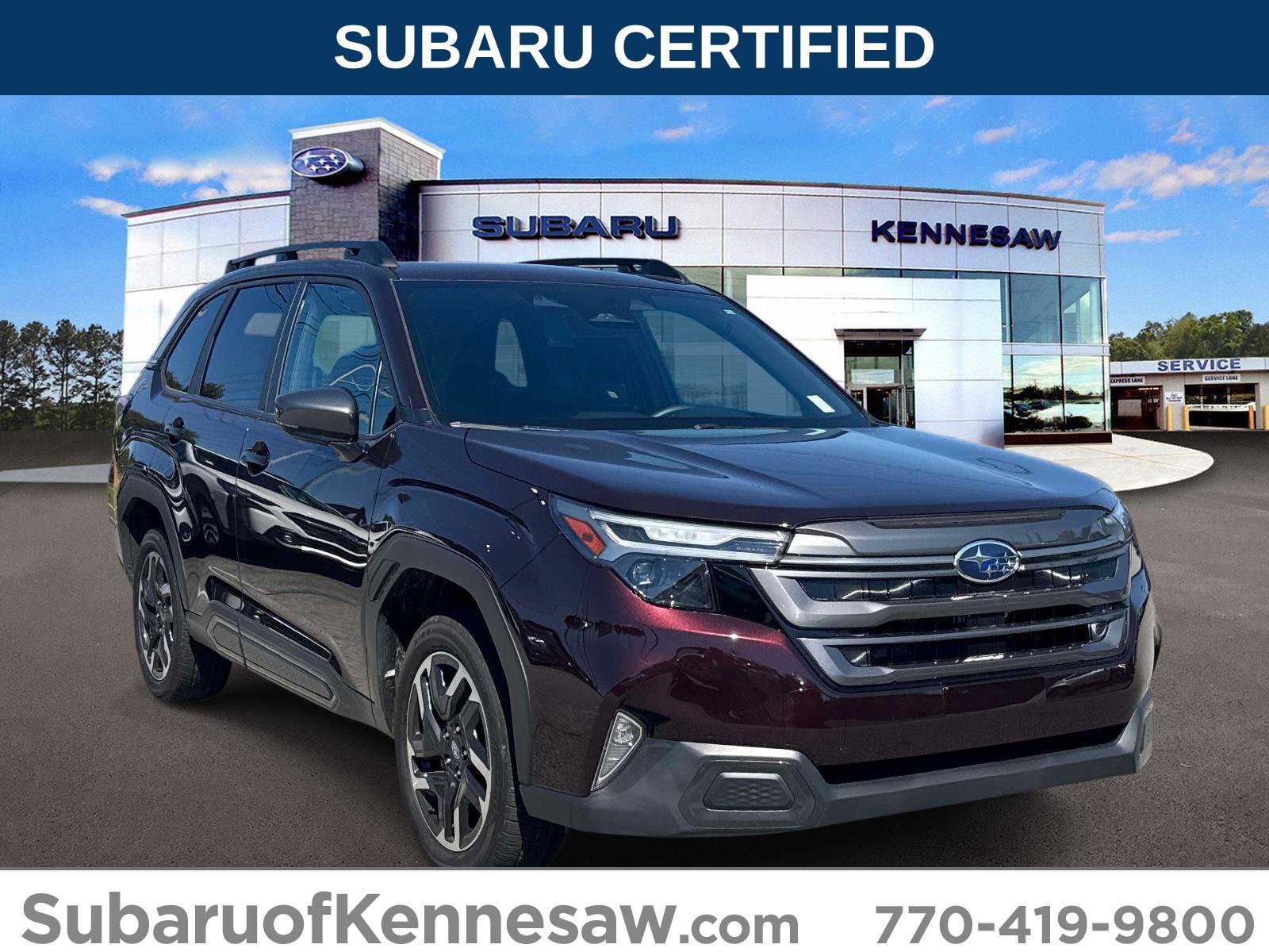 Certified 2026 Subaru Forester Limited w/ Premium/Limited Package