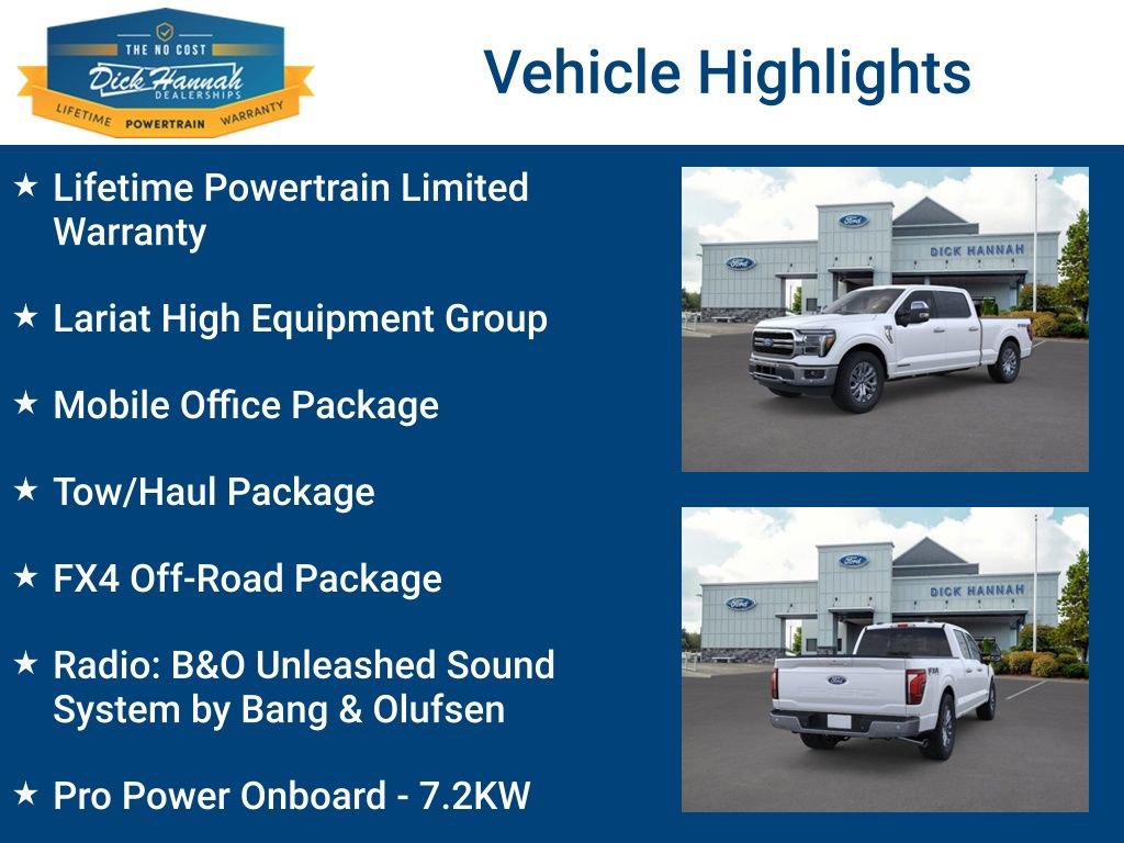 New 2025 Ford F150 Lariat w/ Equipment Group 502A High image 3