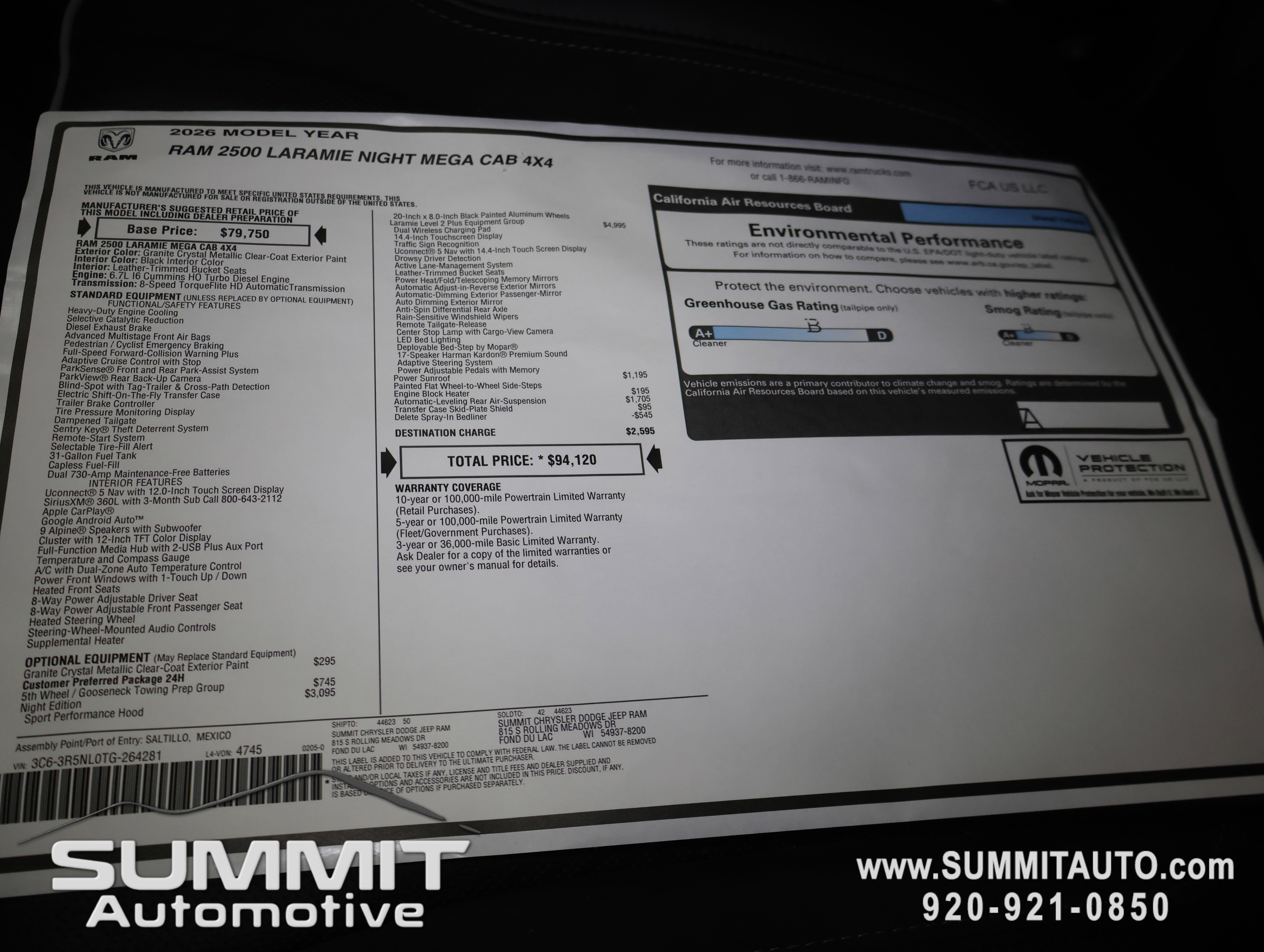 New 2026 RAM 2500 Laramie image 42