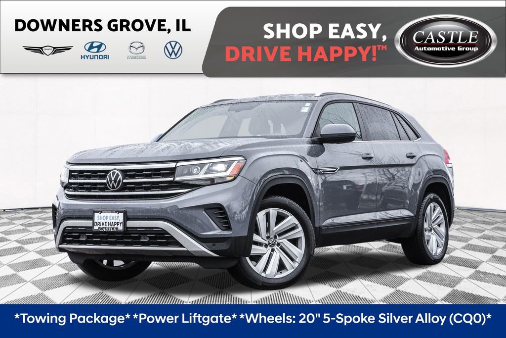 Used 2020 Volkswagen Atlas Cross Sport SE w/ Towing Package image 1