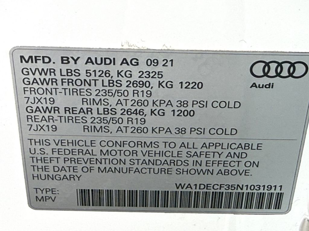 Used 2022 Audi Q3 2.0T Premium w/ Convenience Package AWD/4WD image 28