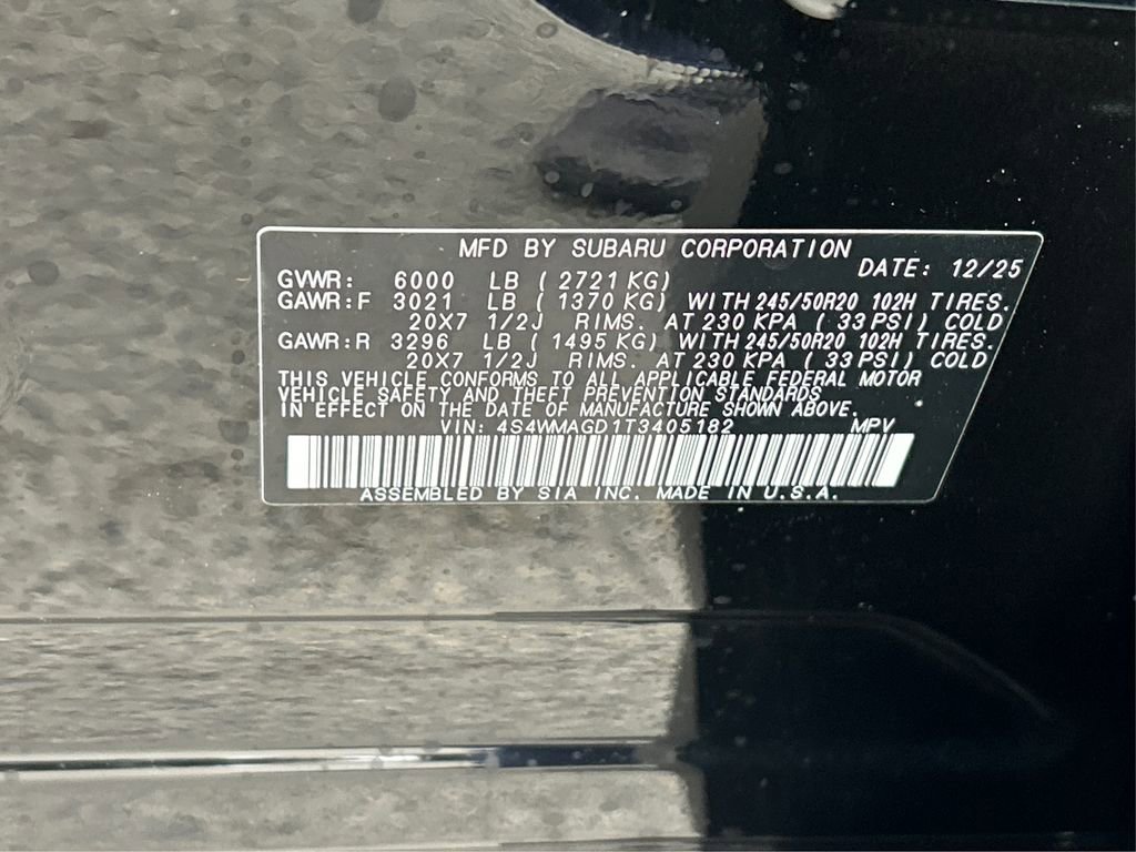 New 2026 Subaru Ascent Limited image 18