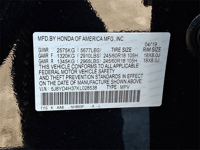 Used 2019 Acura MDX SH-AWD image 28