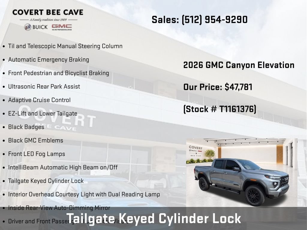 New 2026 GMC Canyon Elevation w/ Convenience Package AWD/4WD image 30