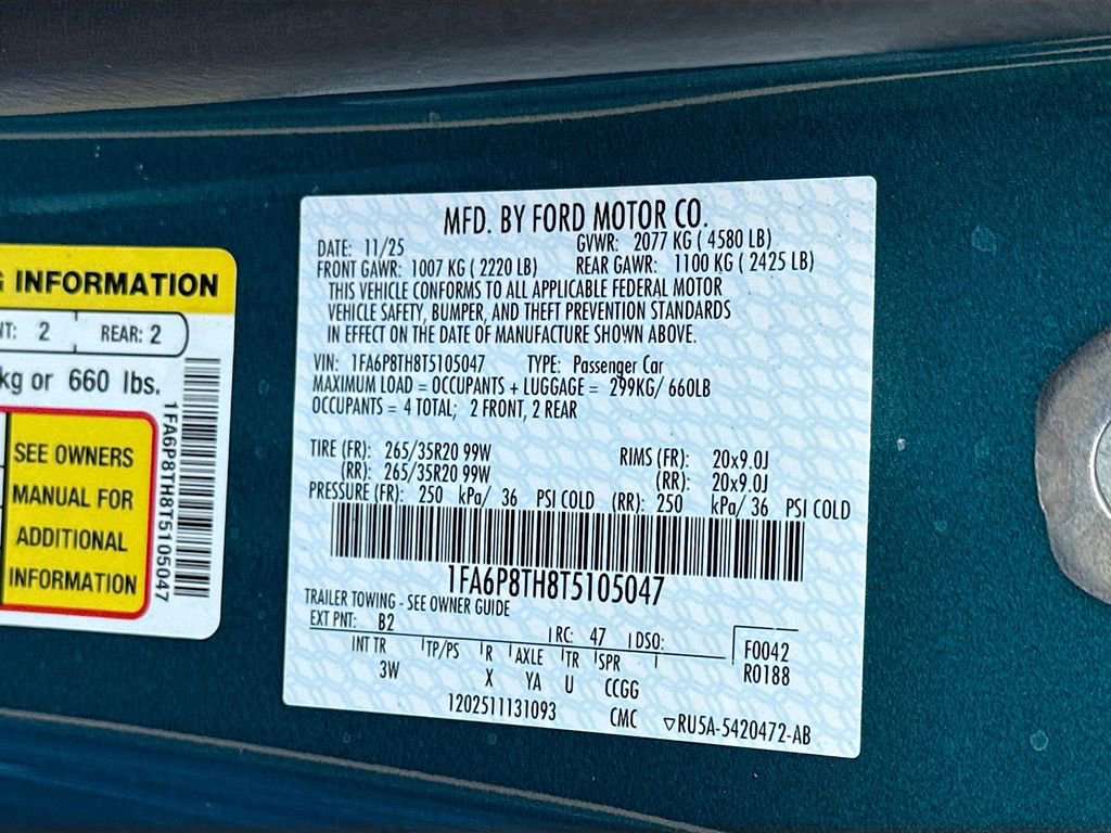 New 2026 Ford Mustang Premium image 34