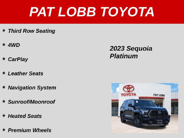 Used 2023 Toyota Sequoia Platinum AWD/4WD image 39