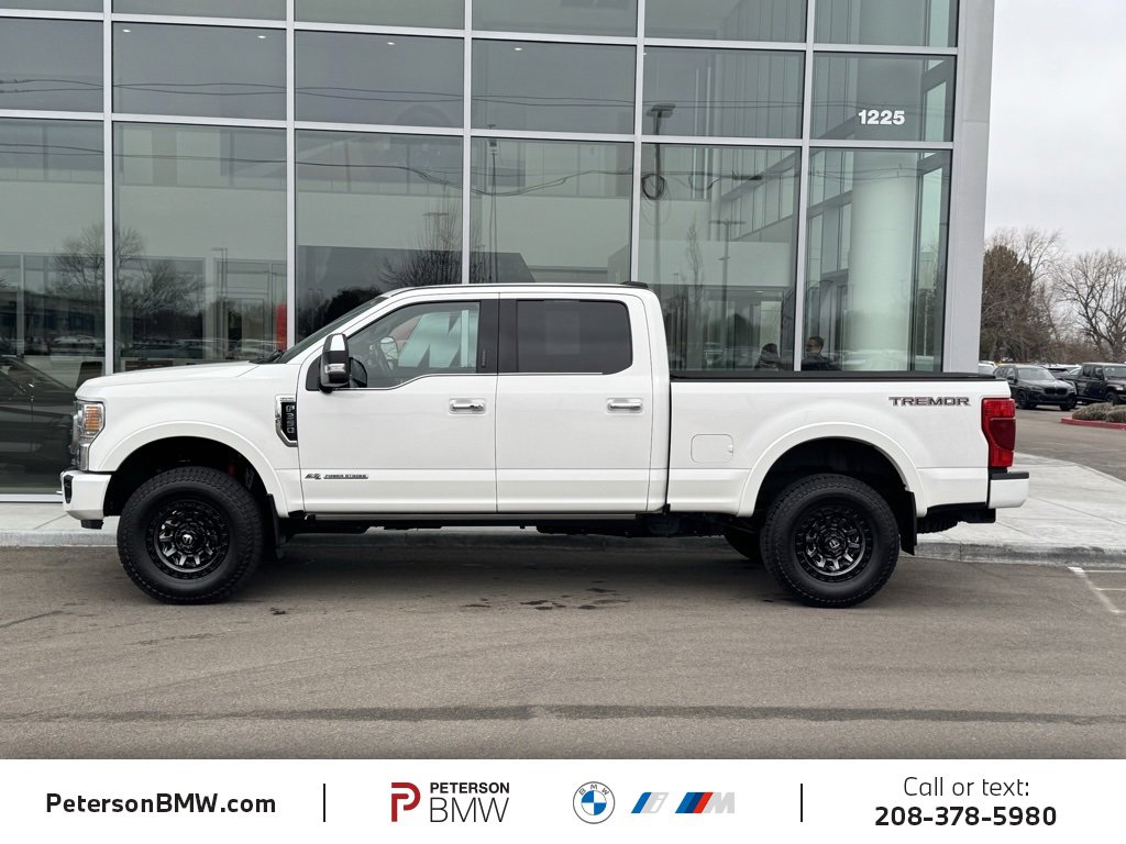 Used 2021 Ford F350 Platinum w/ Tremor Off-Road Package image 3