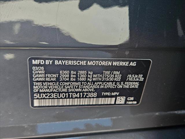 New 2026 BMW X5 xDrive40i w/ M Sport Package AWD/4WD image 17