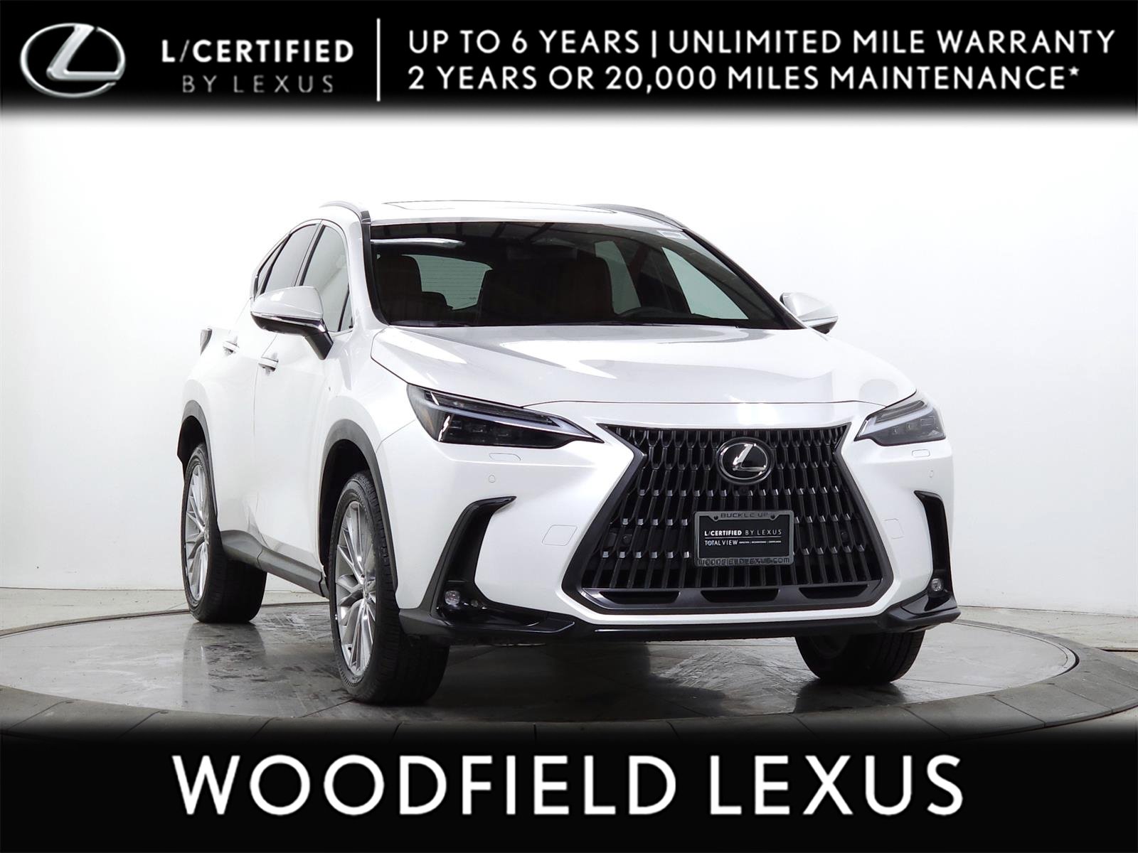 Certified 2025 Lexus NX 350h AWD w/ Rear Seat Package image 1
