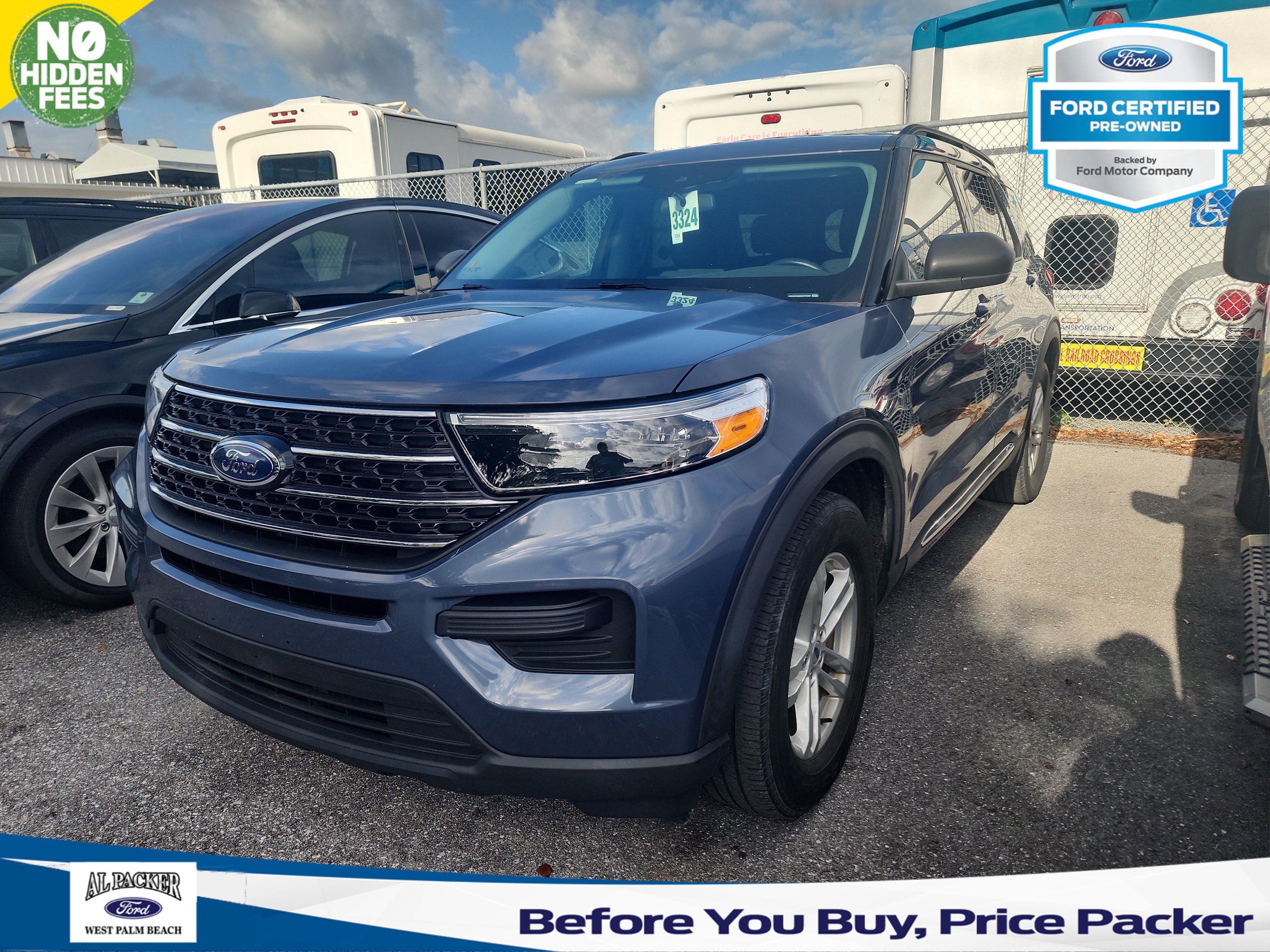 Used 2021 Ford Explorer XLT RWD image 1
