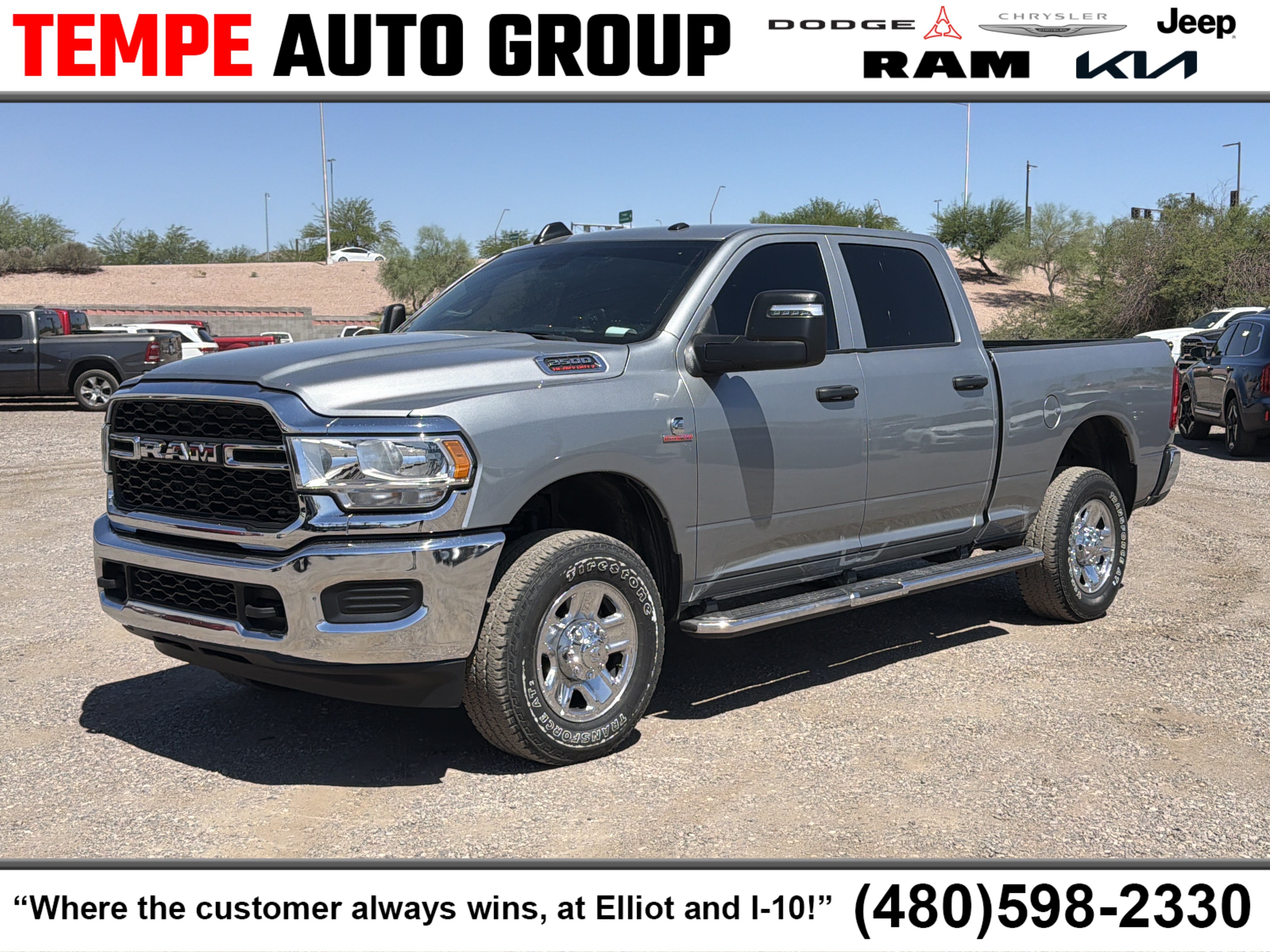 Certified 2024 RAM 2500 Tradesman w/ Chrome Appearance Group AWD/4WD image 1