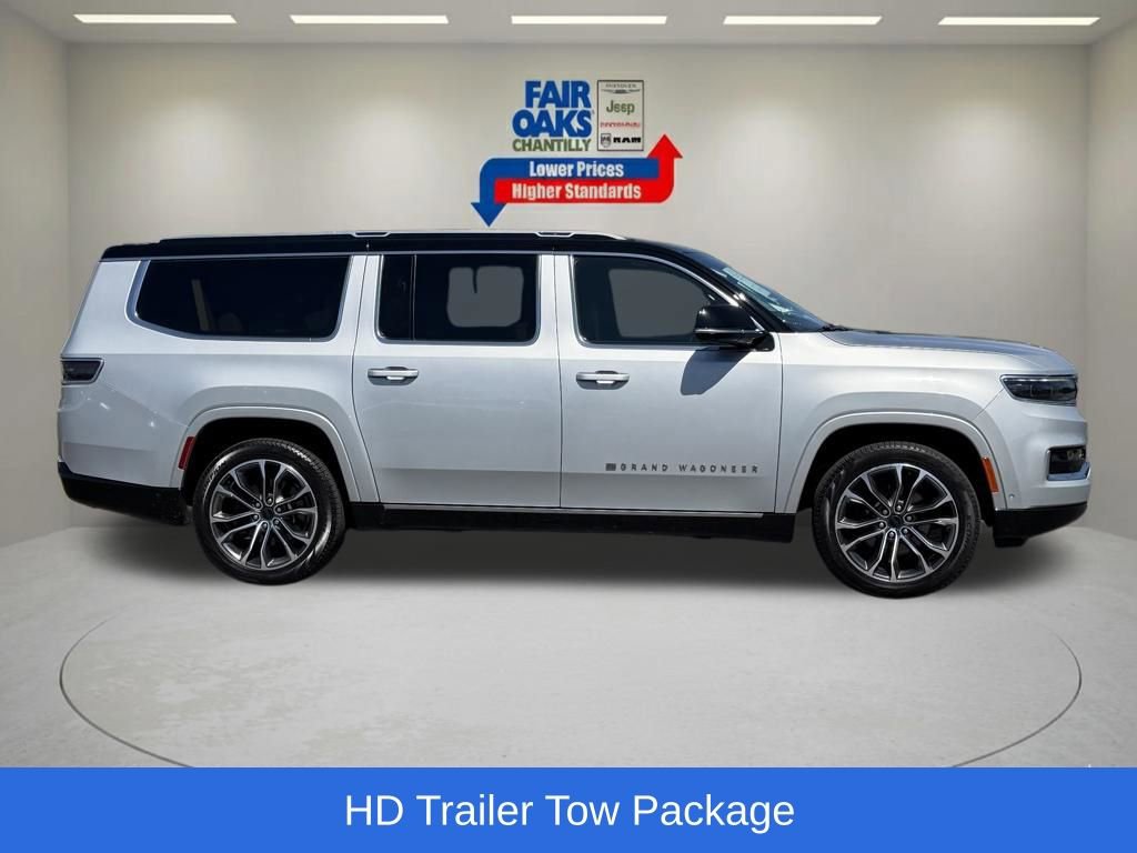 Certified 2025 Jeep Grand Wagoneer L Series III w/ Rear Seat Video Group 1 image 6