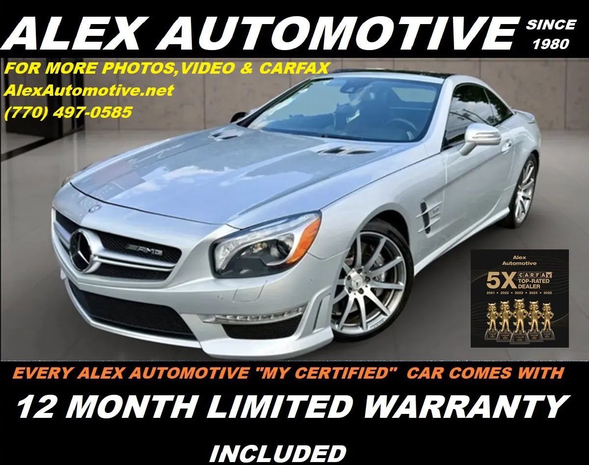 Used 2013 Mercedes-Benz SL 63 AMG w/ Premium Pkg