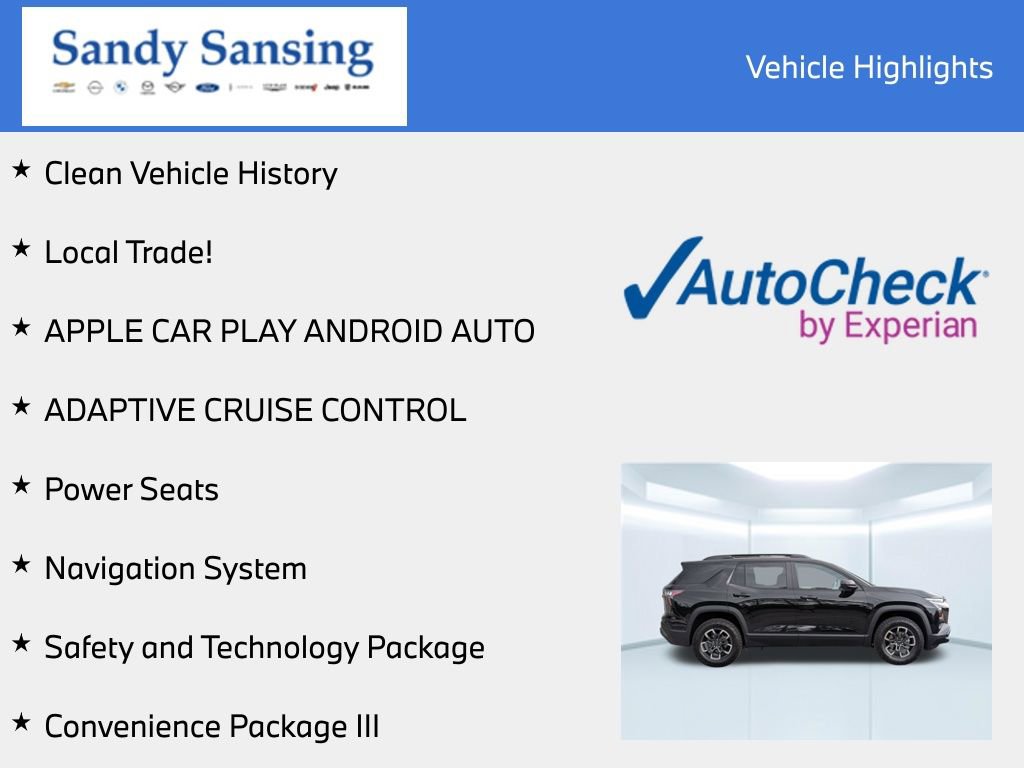Used 2026 Chevrolet Equinox ACTIV w/ Convenience Package III AWD/4WD image 8