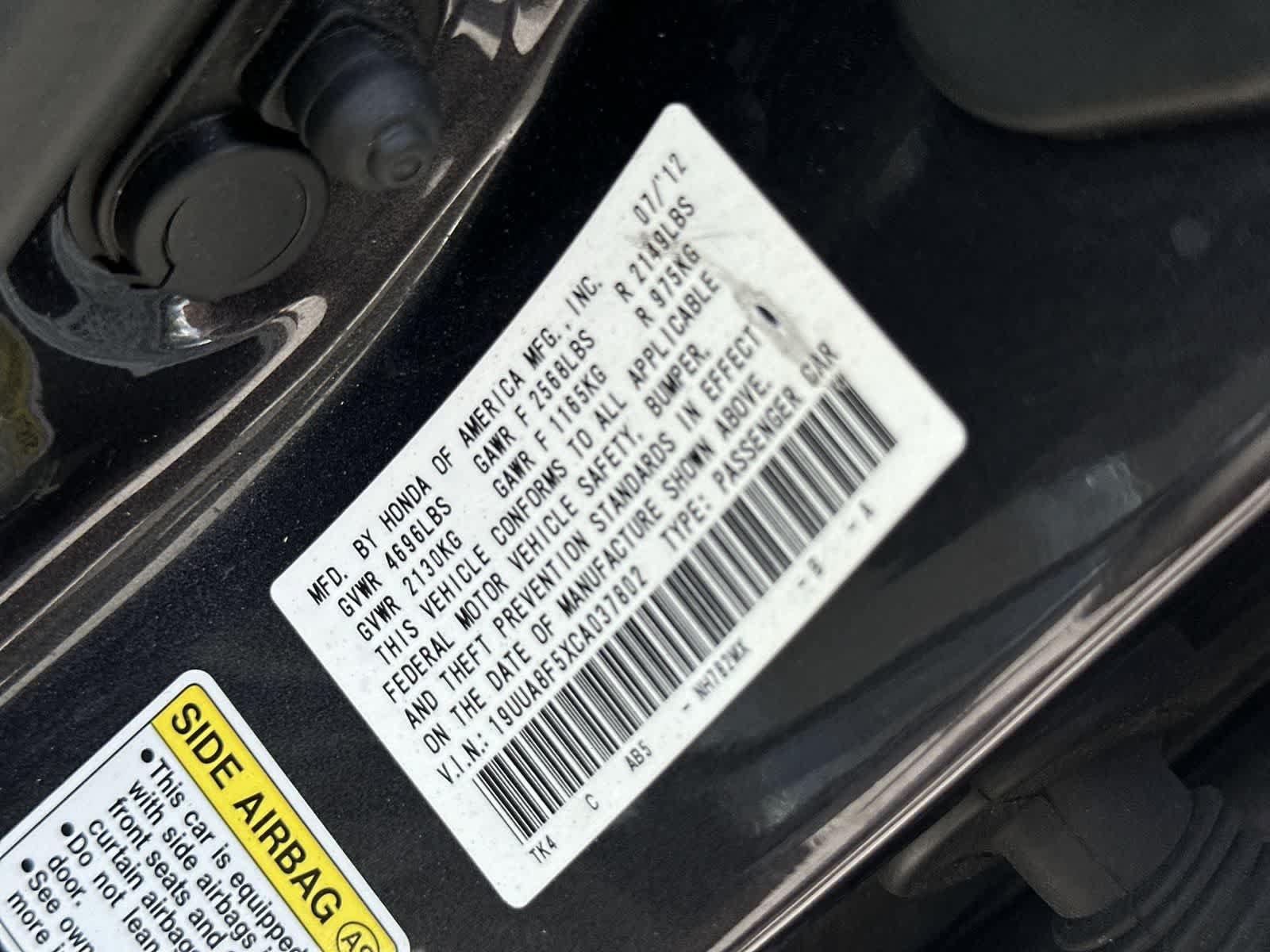Used 2012 Acura TL w/ Technology Package FWD image 22