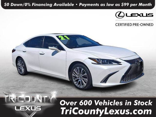 Certified 2021 Lexus ES 250 w/ Premium Package AWD/4WD image 1