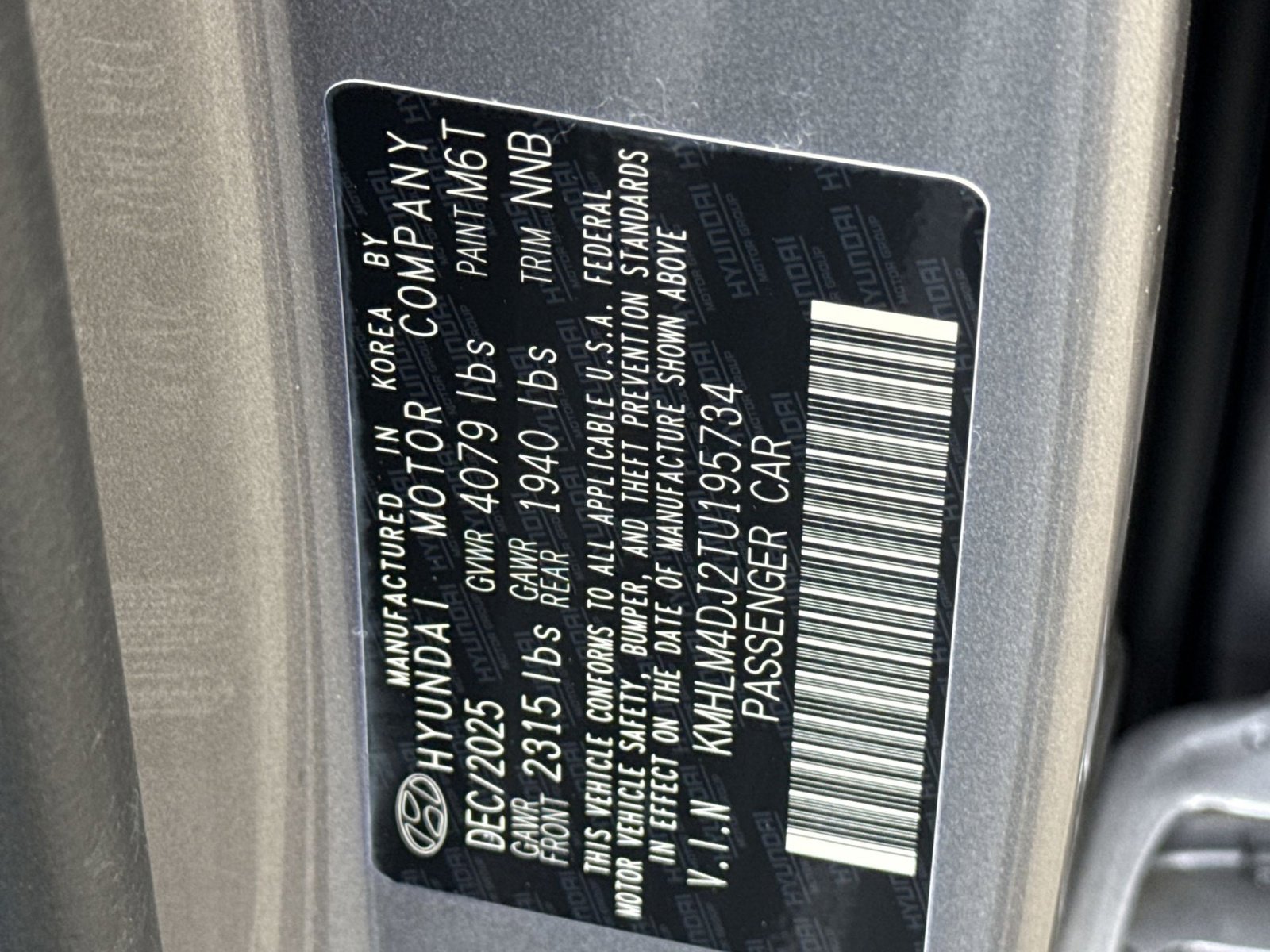 New 2026 Hyundai Elantra Blue image 27