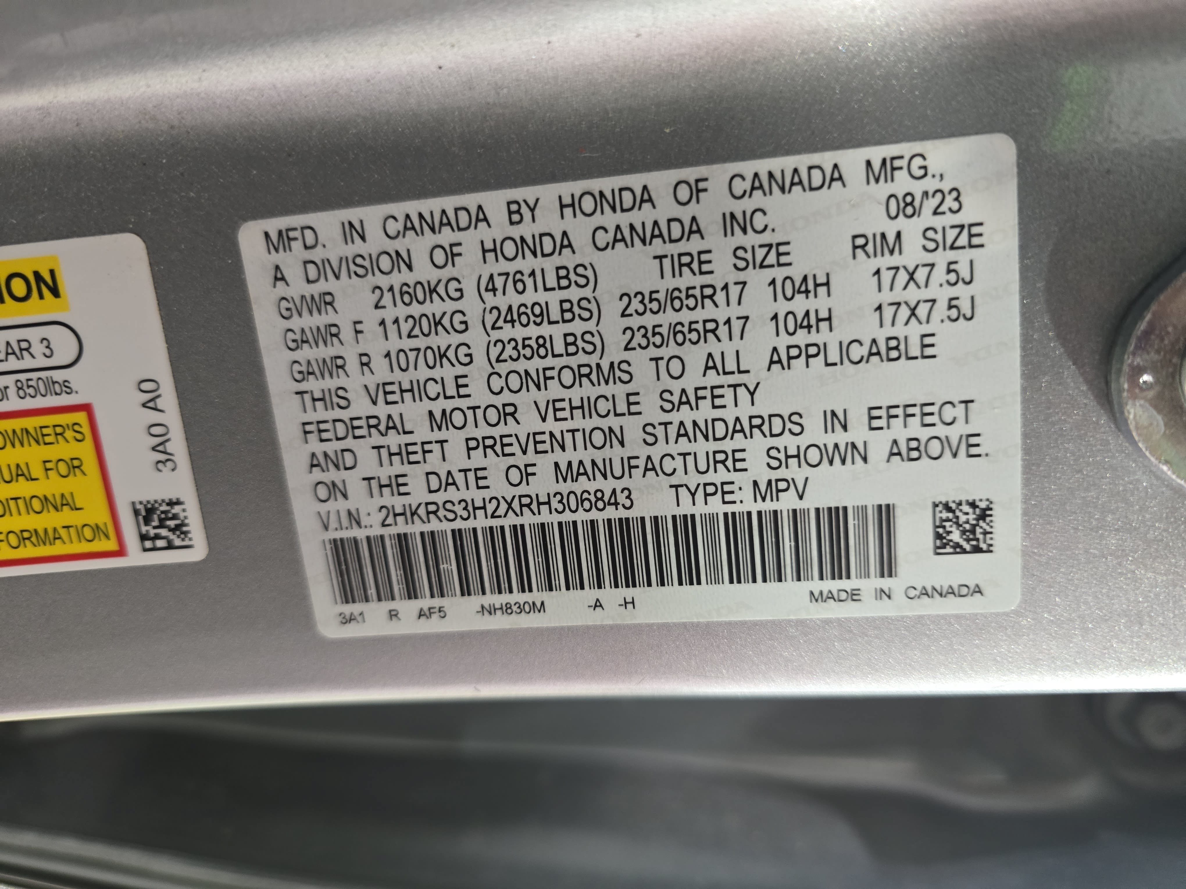 Certified 2024 Honda CR-V LX image 31