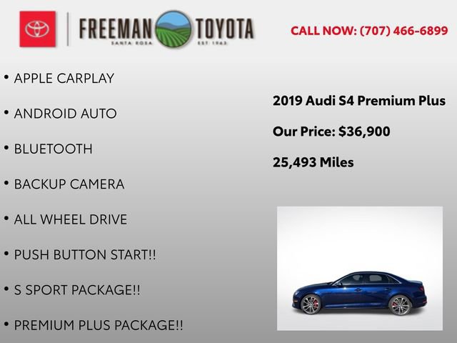 Used 2019 Audi S4 Premium Plus w/ Premium Plus Package image 11
