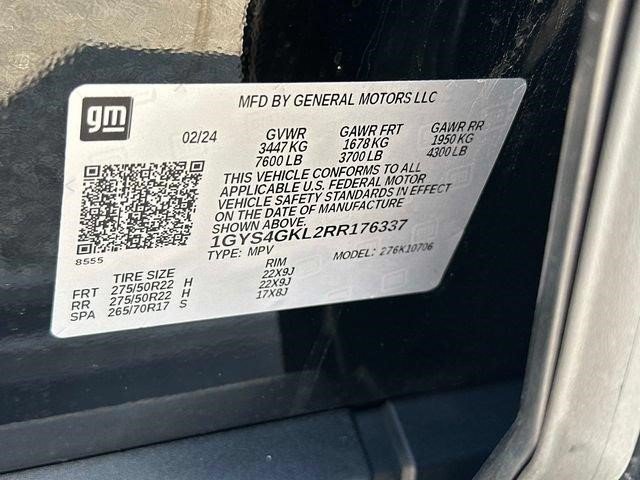 Certified 2024 Cadillac Escalade Sport Platinum w/ LPO, ONYX Package AWD/4WD image 21