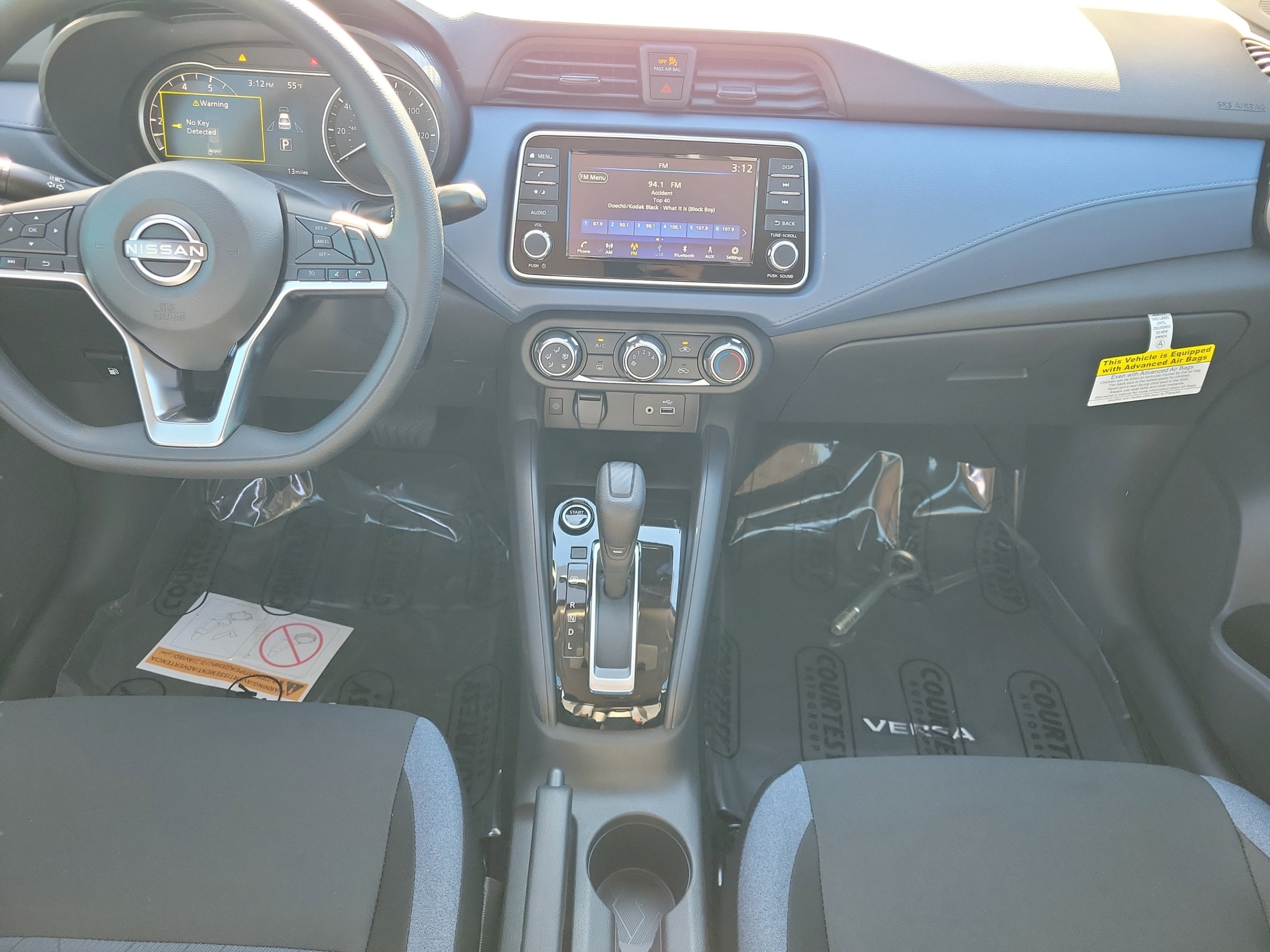 Certified 2025 Nissan Versa SV w/ Trunk Package FWD image 14