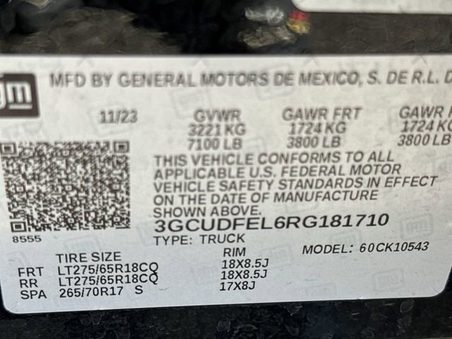 Certified 2024 Chevrolet Silverado 1500 LT Trail Boss w/ LT Trail Boss Premium Package image 35