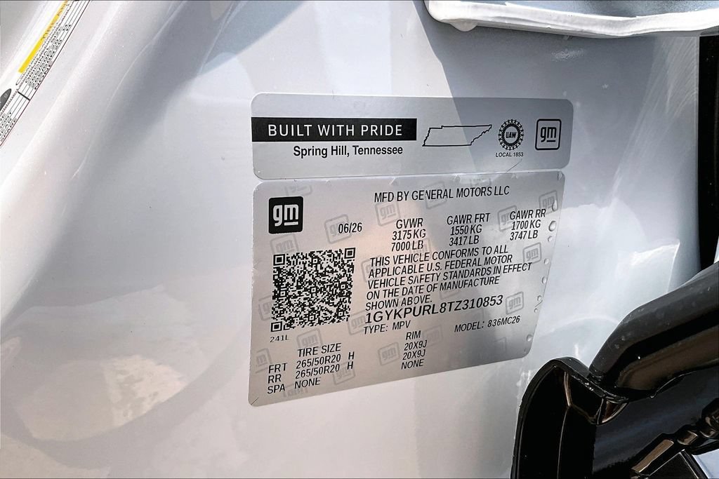 New 2026 Cadillac Lyriq Sport w/ LPO, Floor Liner Package AWD/4WD image 13
