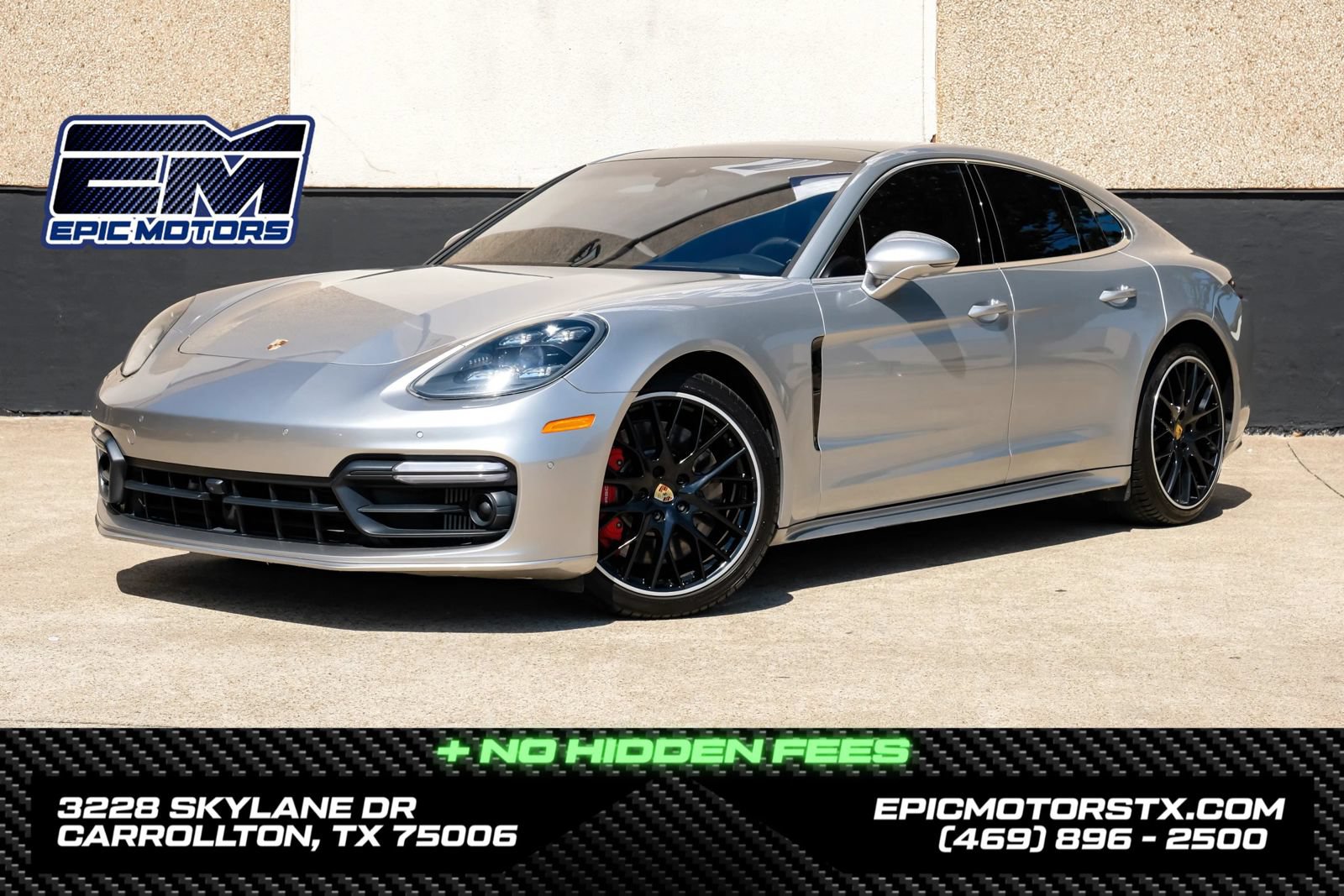 Used 2017 Porsche Panamera Turbo w/ Sportdesign Package AWD/4WD image 1