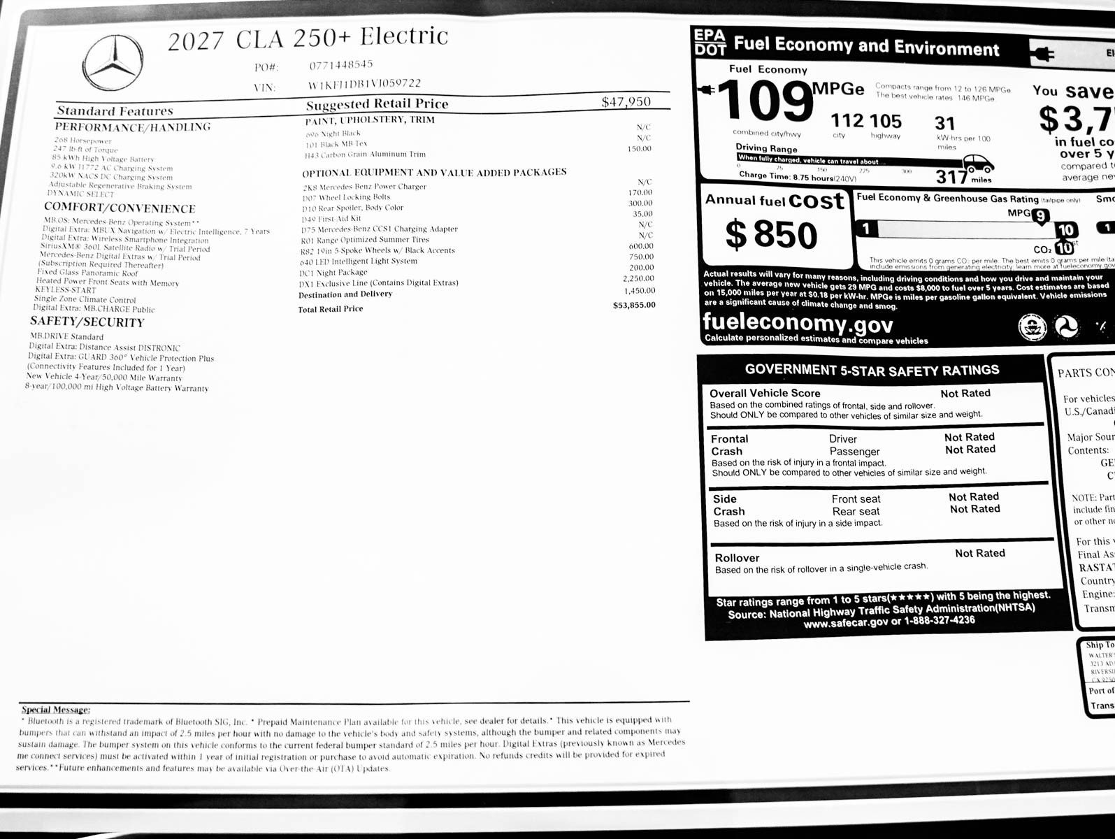 New 2027 Mercedes-Benz CLA 250+ image 24