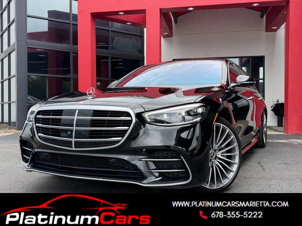 Used 2021 Mercedes-Benz S 580 4MATIC Sedan image 1