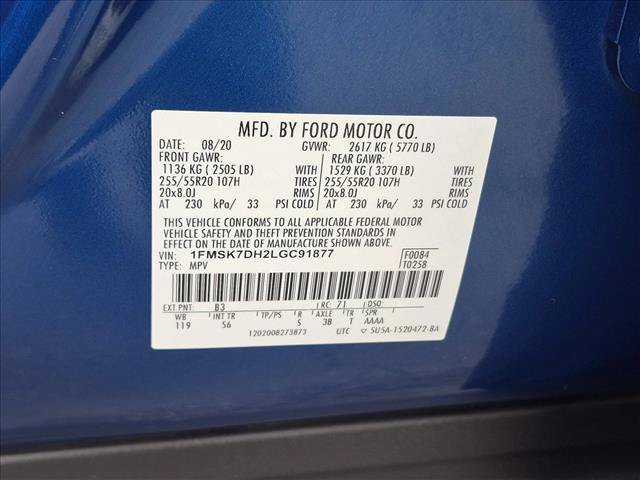Used 2020 Ford Explorer XLT w/ Equipment Group 202A RWD image 26