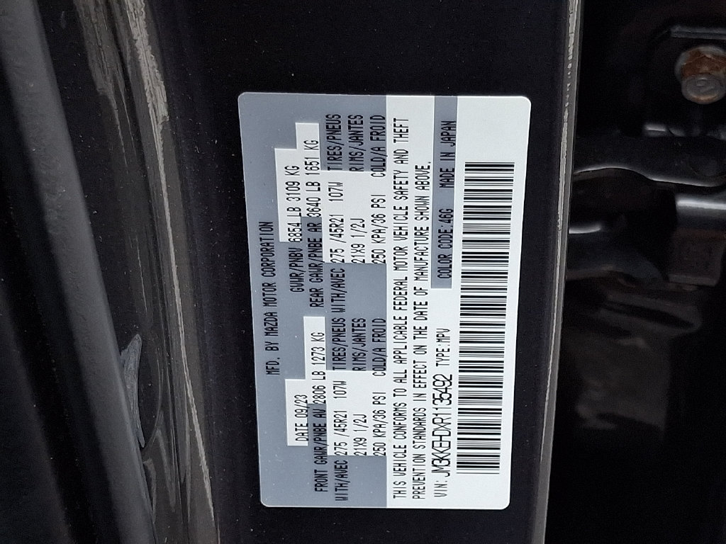 Used 2024 MAZDA CX-90 3.3 Turbo w/ Premium Plus Pkg AWD/4WD image 29