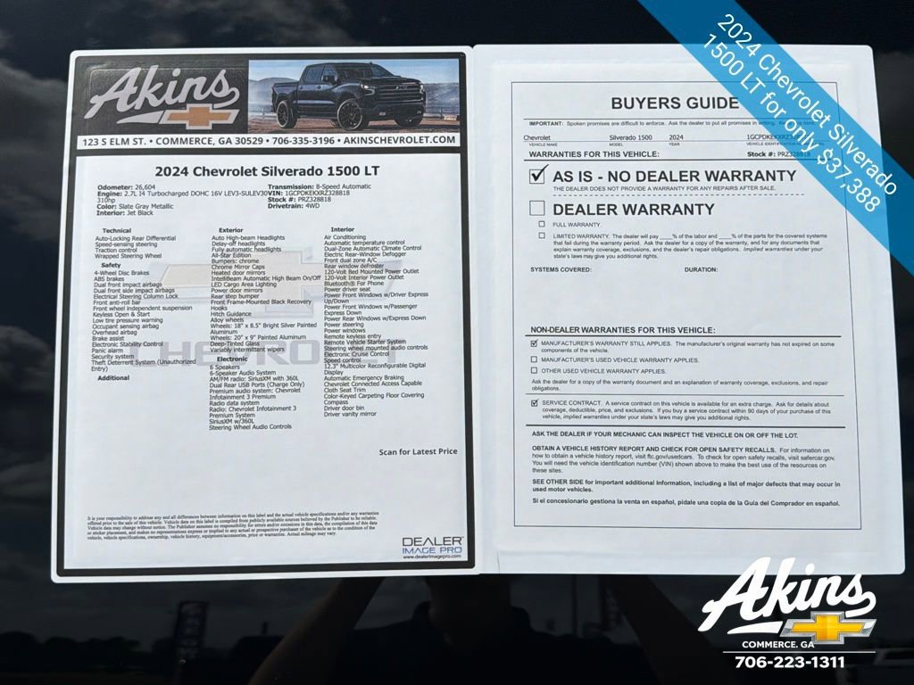 Used 2024 Chevrolet Silverado 1500 LT image 10