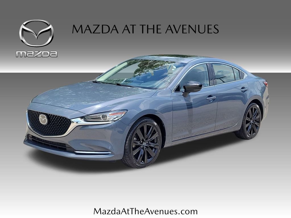 Used 2021 MAZDA MAZDA6 Carbon Edition FWD image 1