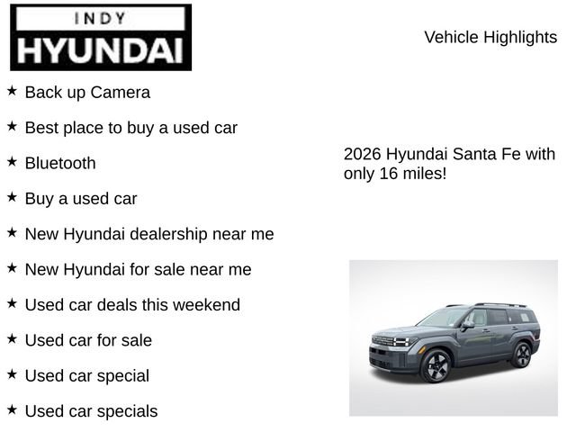 New 2026 Hyundai Santa Fe SEL AWD/4WD image 7