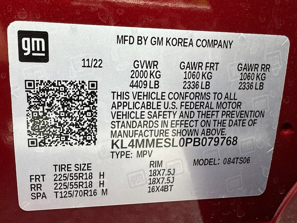 Used 2023 Buick Encore GX Select w/ Sport Touring Package AWD/4WD image 16