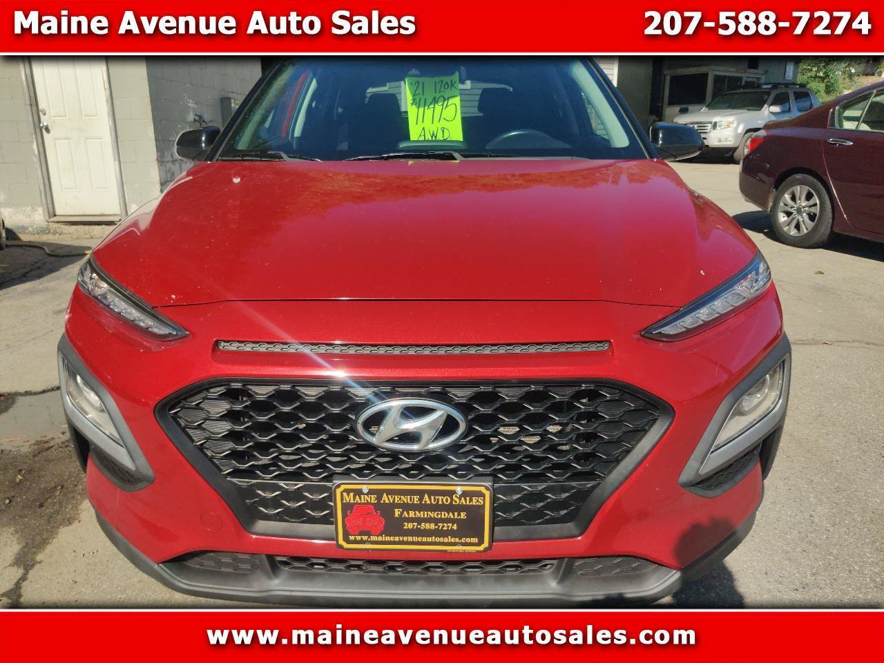 Used 2021 Hyundai Kona SEL w/ Cargo Package AWD/4WD image 1