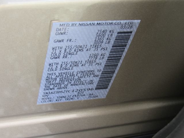 New 2026 Nissan Murano Platinum w/ Cargo Package AWD/4WD image 23