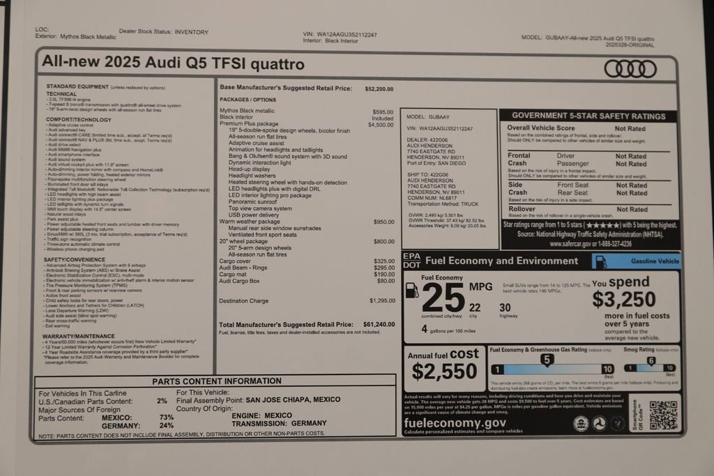 New 2025 Audi Q5 Premium Plus image 31