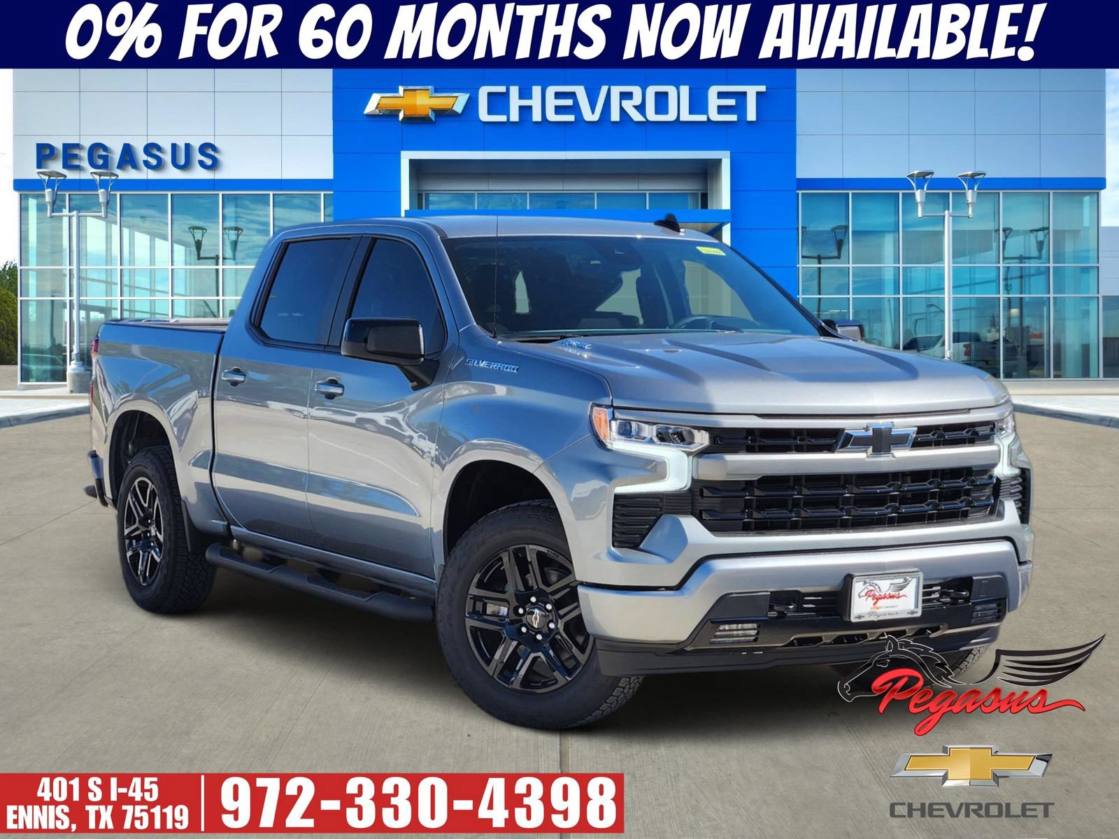 New 2026 Chevrolet Silverado 1500 RST w/ RST Select Package RWD image 1