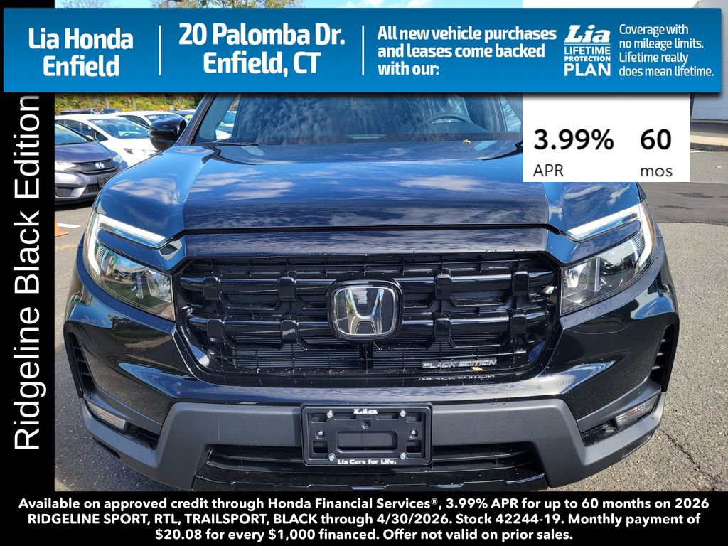 New 2026 Honda Ridgeline Black Edition image 10