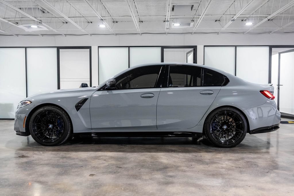 Used 2024 BMW M3 Competition w/ M Carbon Exterior Package RWD image 91