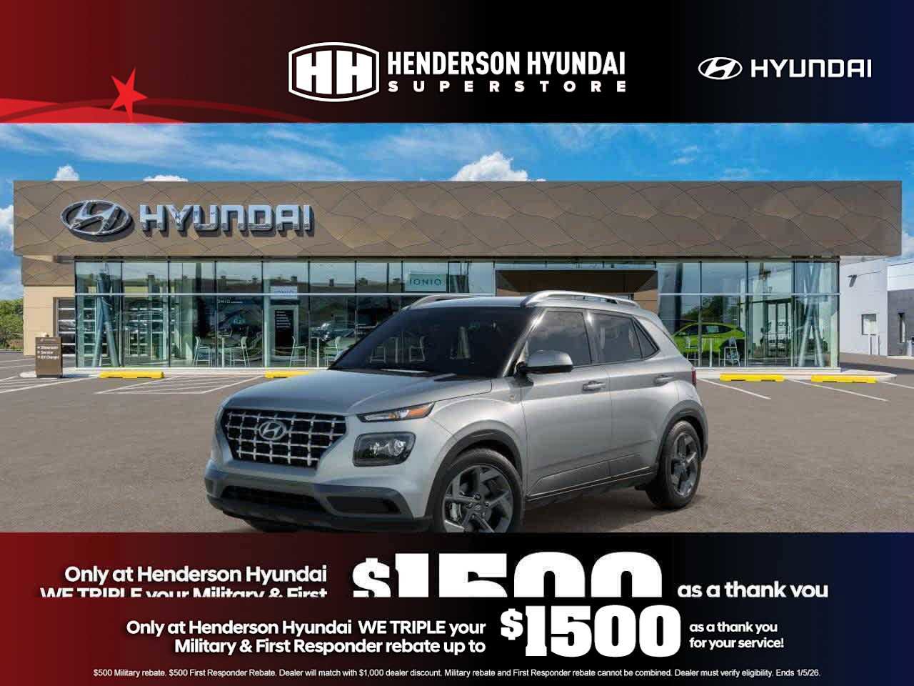 New 2025 Hyundai Venue SEL