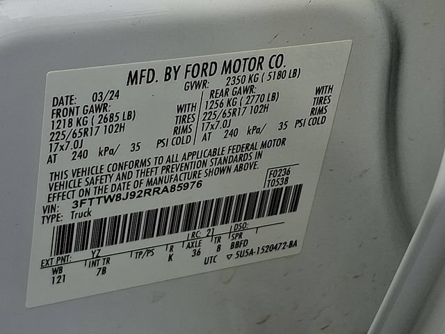 Used 2024 Ford Maverick XLT w/ Equipment Group 300A Standard AWD/4WD image 27